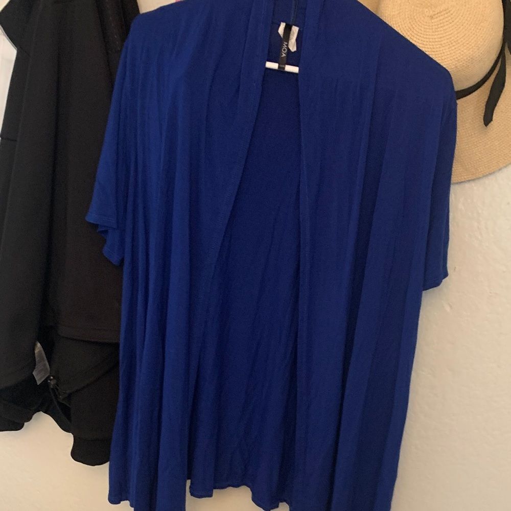 MOA USA Royal Blue Women's Cardigan